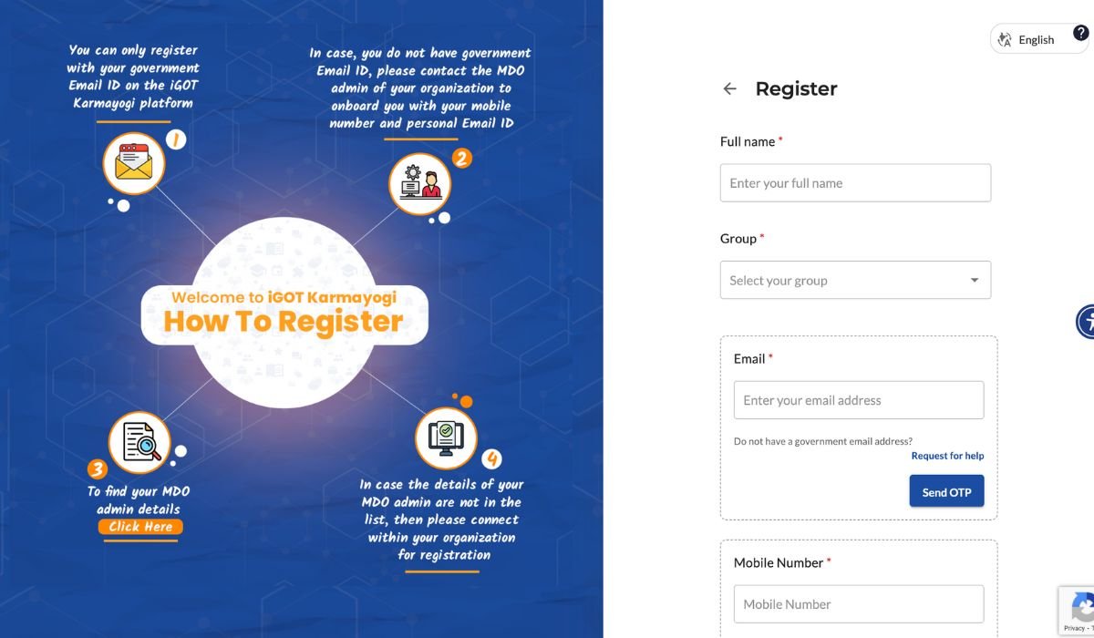 How to Register on the iGOT Karmayogi portal For Online Courses?