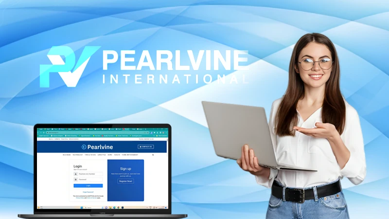 pearlvine login page