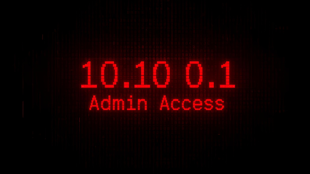 10.0.0.1 Admin