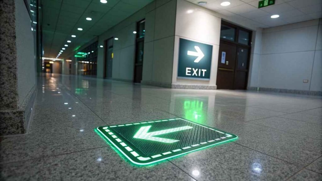 ExitSignMat: Smart Exit Signs for Safer Modern Buildings